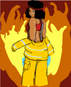 I really loved your Firefighter Ruby so I drew her myself I hope