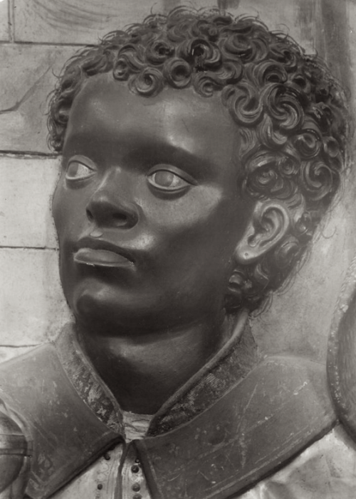 medievalpoc:  Gregor Erhardt Carved altarpiece. Right Wing, interior: Adoration of the Magi. Germany (1493) Craved and Polychrome Wood, 236 x 176 cm. The Image of the Black in Western Art Research Project and Photo Archive, W.E.B. Du Bois Institute for