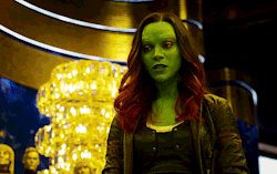 shuris-udaku:  Zoe Saldana as Gamora in ‘Guardians of the Galaxy