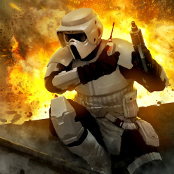 alwaysstarwars:  Scout trooper by Marek Okon