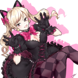 borealisowl:Black Cat D.Va /   逗沙包  Src- https://www.pixiv.net/member_illust.php?mode=medium&illust_id=66967540OQ