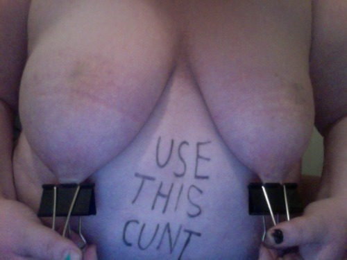 torturethiscunt:  More stretchingÂ   “Use this Cunt”