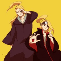 WHY? THERE IS ONLY ONE THING BEST THAN DEIDARA. TWO DEIDARAS