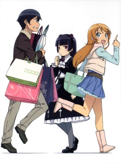 disc cover gokou ruri gothic lolita kanzaki hiro kousaka kirino