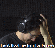 markipliergamegifs:  Here you go! A ‘Mark fixing his hair’ appreciation post!Thank you melchiorflyer for the suggestion!