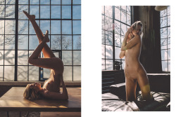 girlsdoingyoga:  .  Nude Yoga at Home