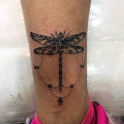 #tattoo #tatuaje #tatué #Libelula #dragonfly #ink #inklove #black