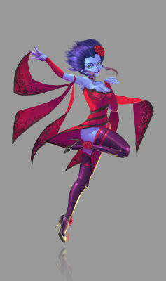 league-of-legends-sexy-girls:  Tango Evelynn by distractionteal
