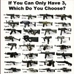 life-of-violence:  I choose the #M4A1 the #ACR and the #M60E