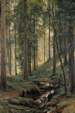 e4rthy:  Painting by Ivan Shishkin