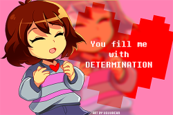 uguubear:  UNDERTALE Valentine’s Day CardsMight draw more later~