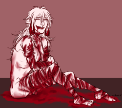 eemamminy:  Goretober Day 1: Excessive Gashes/Lacerations Shiroba