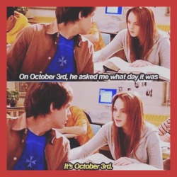 Happy October 3rd everyone!