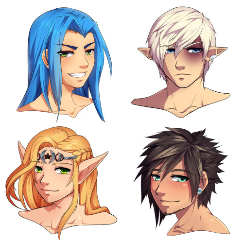   Results from the HEadshot steam event!! It was so funnyyy =’D  If you like my art please support by reblogging!