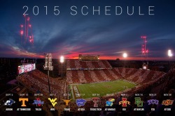 OU SOONERS 2015 SCHEDULE