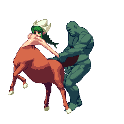 Centaur princess getting fucked by an orc/trollâ€™s monster