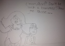 gravityfaller8979:  AMETHYST YOU STOP THAT THIS INSTANT 
