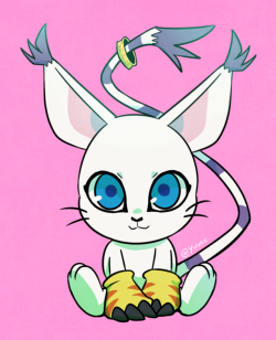 yuunicworks: Have a Gatomon<3  