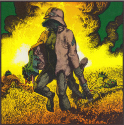 Cover to Rowlf (1971) by Richard Corben. From Masters Of Comic