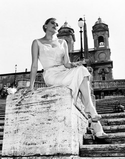 gatabella:  Anita Ekberg in Rome, 1957