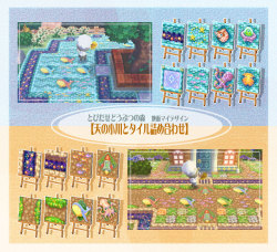 spooopytown:  acnlfatorras:   テテマリ  とび森マイデザイン【天の小川とタイル詰め合わせ】  Part.2   THESE DESIGNS ARE TOO CUTE   SUDDEN URGE TO REDESIGN TOWN
