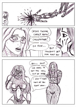 Kate Five vs Symbiote comic Page 201 by cyberkitten01 Kimberley