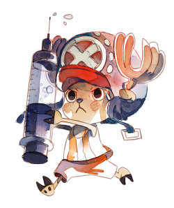 bluekomadori:  Doctor Chopper came to save you 