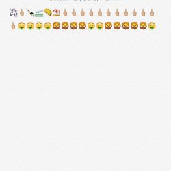 Finally!! I can flip people off with the new emojis by nikkibenz