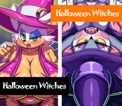tototumbler:  Happy Halloween~~I am doing some thicc witches