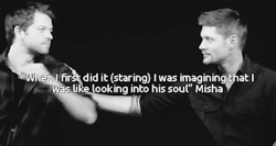 thecocklesofyourheart:  Jensen/Misha
