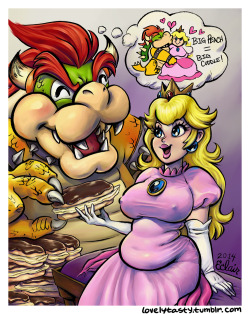 lovelytasty:  This is what happens whenever Bowser steals Peach