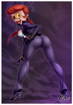 cdb2k3:  Halloween Jam 2013: Dexter’s Mom COMMISSIONED ARTWORK