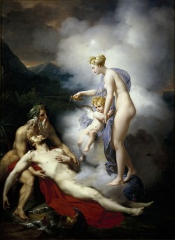 Merry Joseph Blondel (1781-Paris-1853), Venus Healing Aeneas,