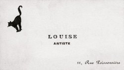 creaturesofcomfort:  Calling cards of Parisian Prostitutes 1925-35