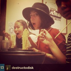 Ramen date with @aprilsalud &amp; @destructodisk  (at Daikokuya)