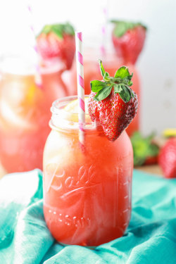 pbs-food:  Strawberry Lemonade recipe | PBS Food