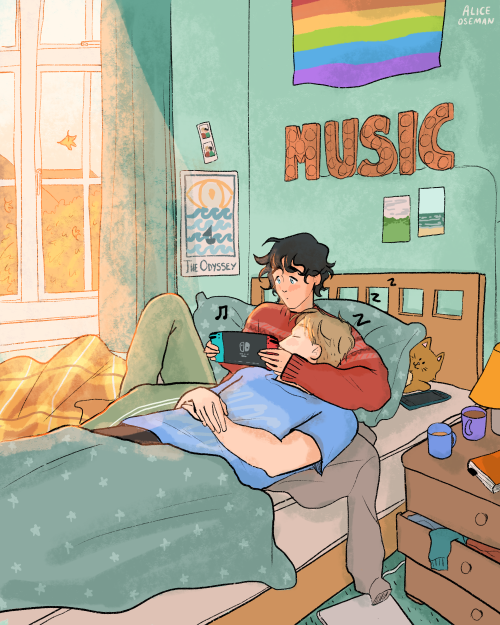 spacezeros:safe place 🍂happy 5 years of @heartstoppercomic!