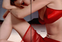 ieg:  Prada Campaign FW 1998-99 - Angela Lindvall