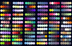 Send me a character and a color pallette to my ask box.