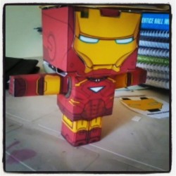 #ironman #cubecraft #marvel #tonystark #avengers #comics