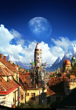 gameraboy:  Rooftops, Rockets and Adventures beyond by Marek