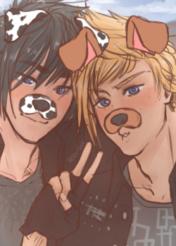 kessi-san:  Where is all the Prompto+Snapchat content!!!!!