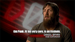 hiitsmekevin:  Daniel Bryan on what makes Cm Punk a great villain.