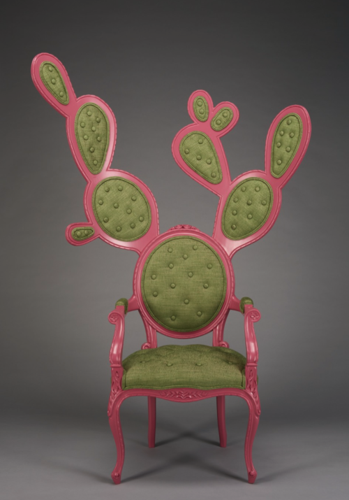 full-to-bursting:Prickly Pair Chair, Gentleman’s Style - Valentina