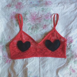 ammeb:  Just added this cute new bralette to my storenvy shop🍒