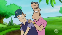 outofcontextanimation:  Dan Vs. Golf