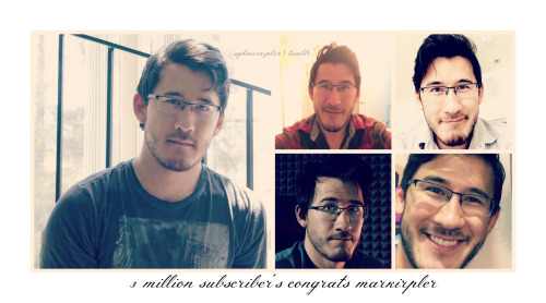 ughmarkiplier:  Congrats markiplier i love you, My hero <3