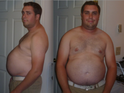 vangain:  Here you go guys, here’s what gaining 50lbs looks