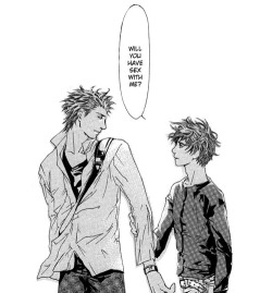Edi's reading yaoi
