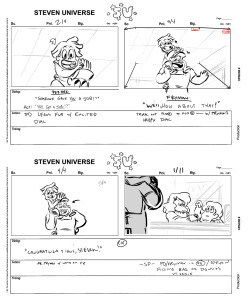 From Storyboard Artist Raven M. Molisee:  Here’s an extended